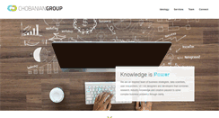 Desktop Screenshot of chobaniangroup.com