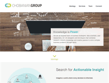 Tablet Screenshot of chobaniangroup.com